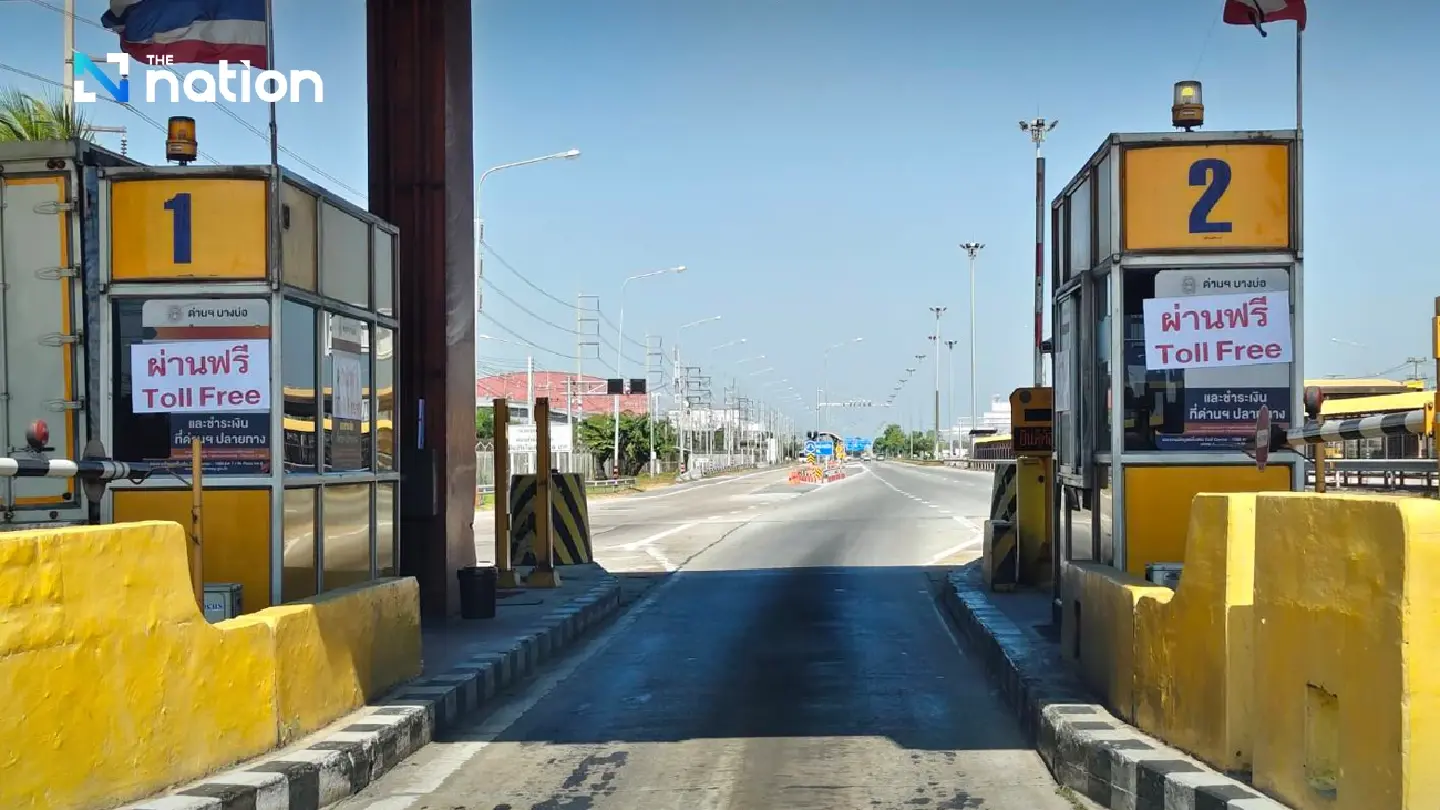 Motorway tolls set to be waived for seven days during Songkran 2026