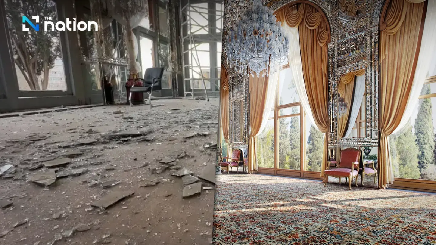 Golestan Palace damaged by shockwaves after Tehran strike, Iranian media and UNESCO say