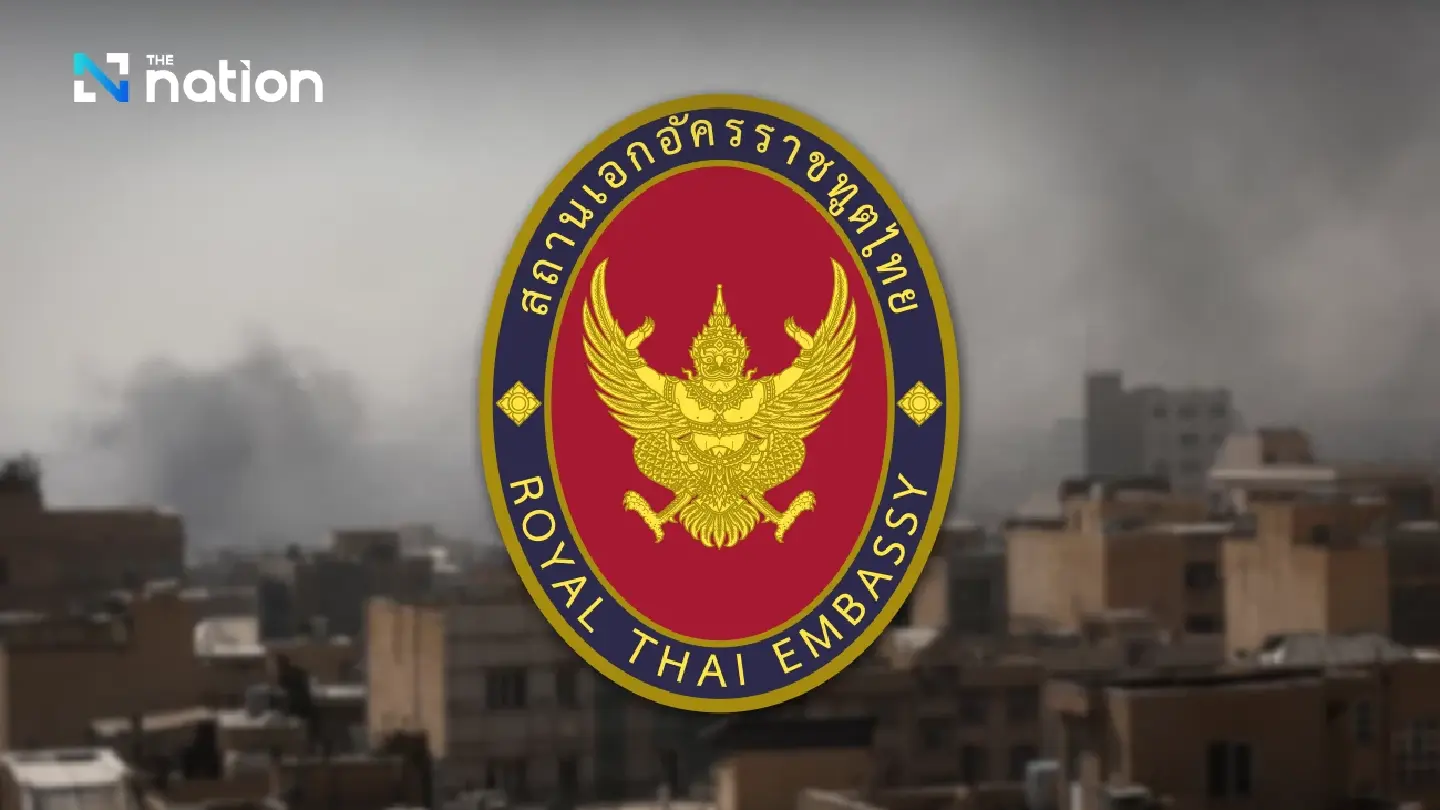 Royal Thai Embassy in Amman warns Thais in Jordan and Iraq as Middle East tensions flare Royal Thai Embassy in Amman warns Thais in Jordan and Iraq as Middle East tensions flare