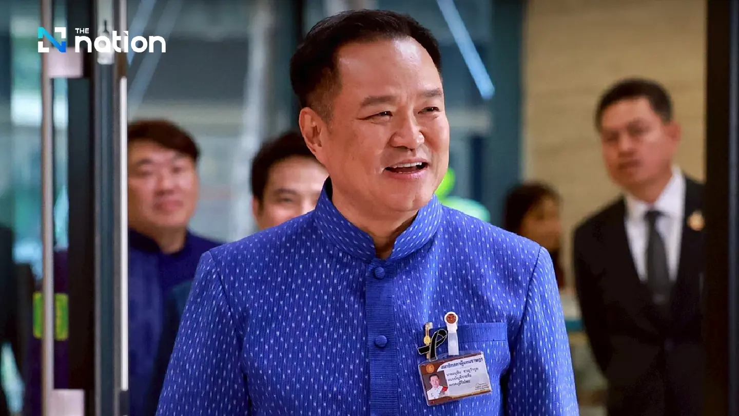 Anutin says PM vote should not be delayed, but no date set yet