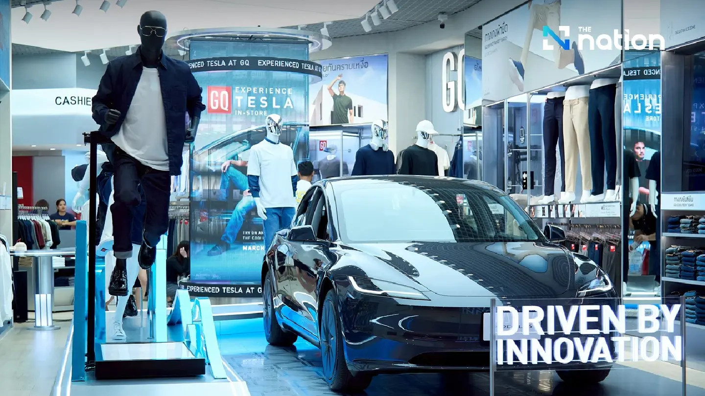 GQ turns Mega Bangna into an innovation hub with Tesla Experience