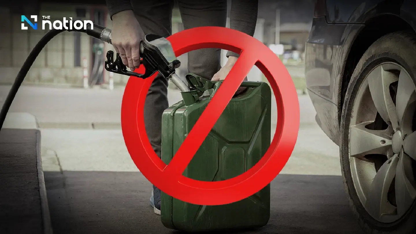 PTT Station halts fuel sales into jerrycans and drums from March 3