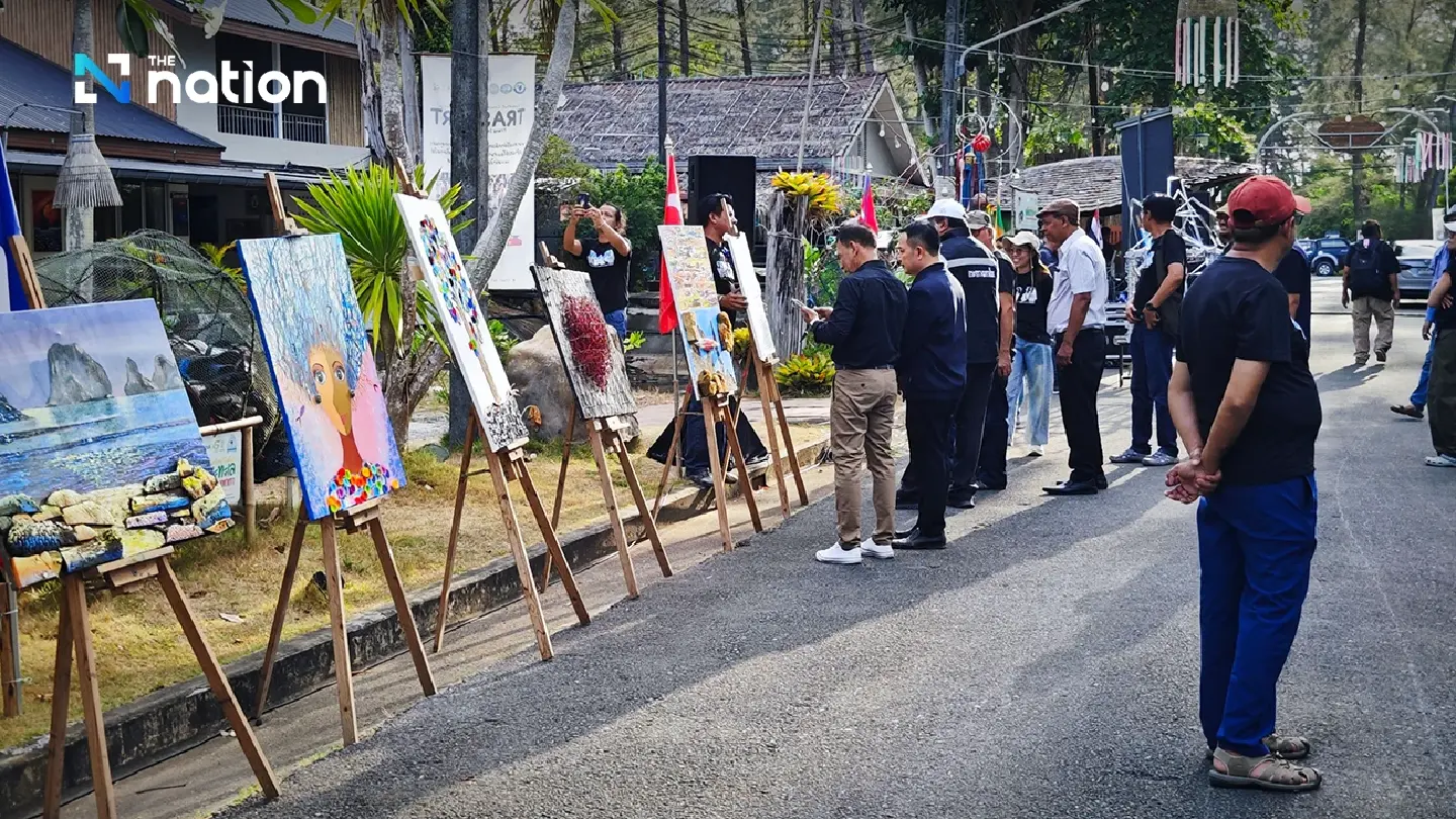 Trang turns marine waste into art as 24 countries join eco-awareness project