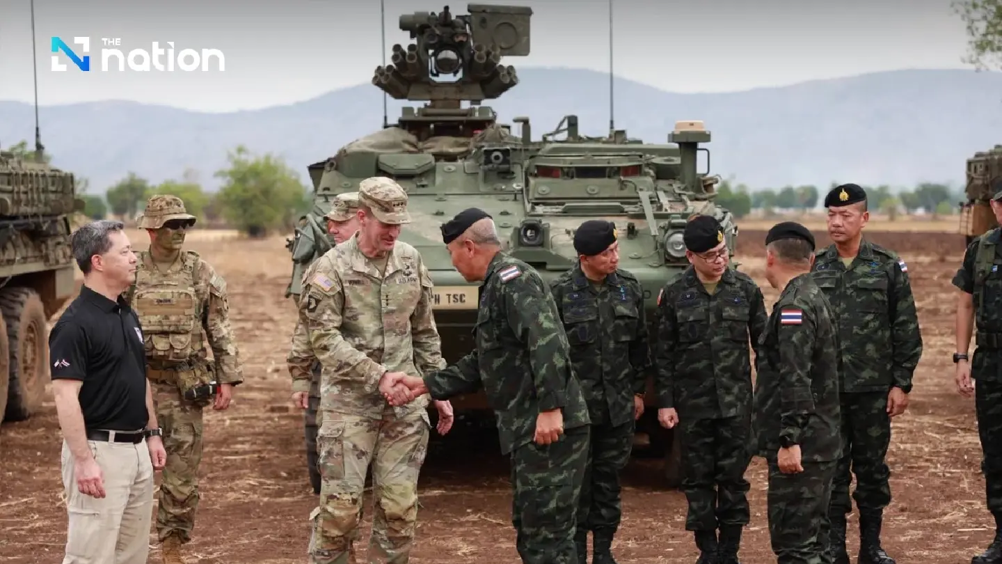 Thai army receives 17 Stryker vehicles from US after Hanuman Guardian joint exercise