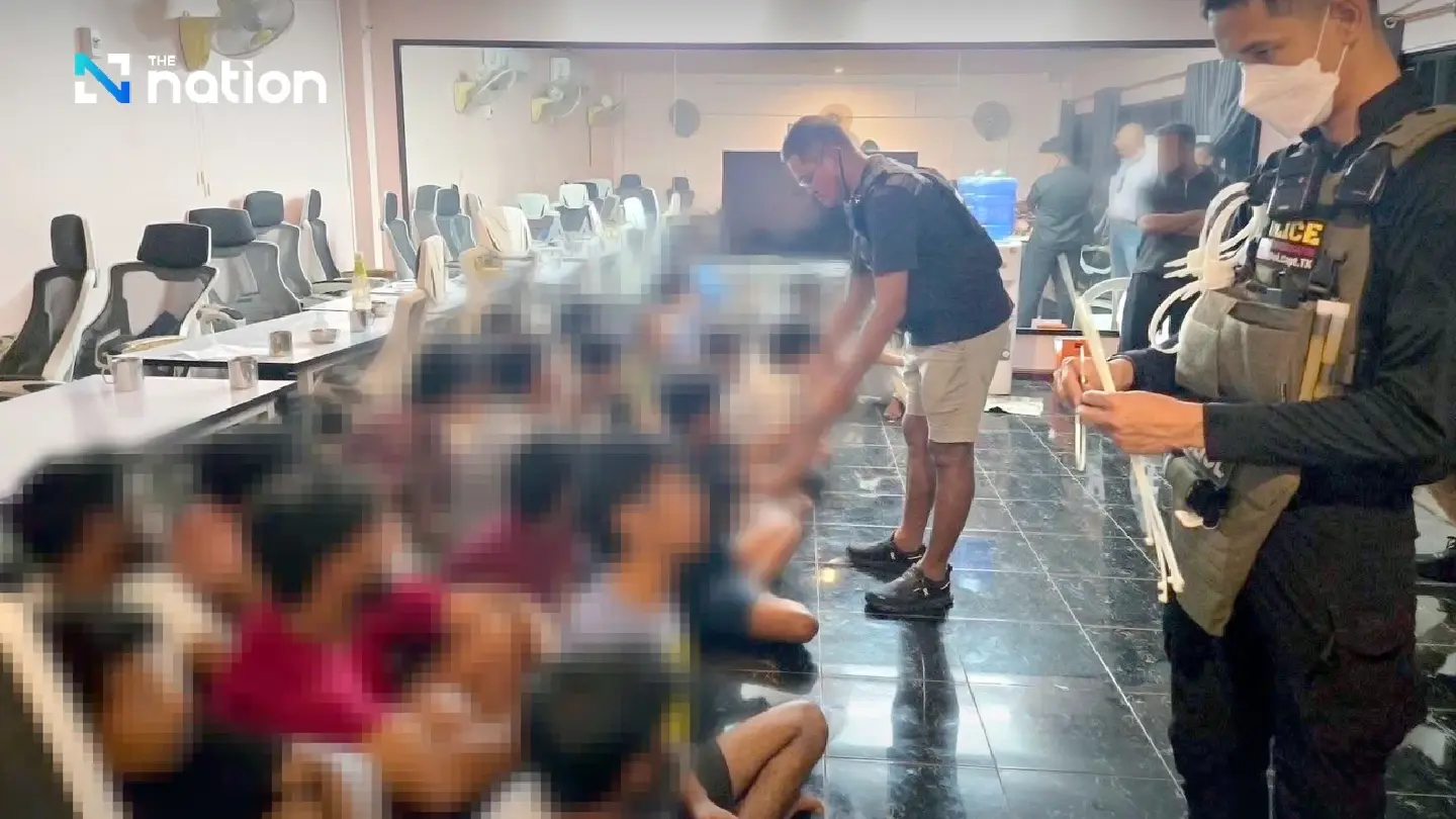 Police raid luxury Pattaya villa, arrest 25 Indians over online gambling hub