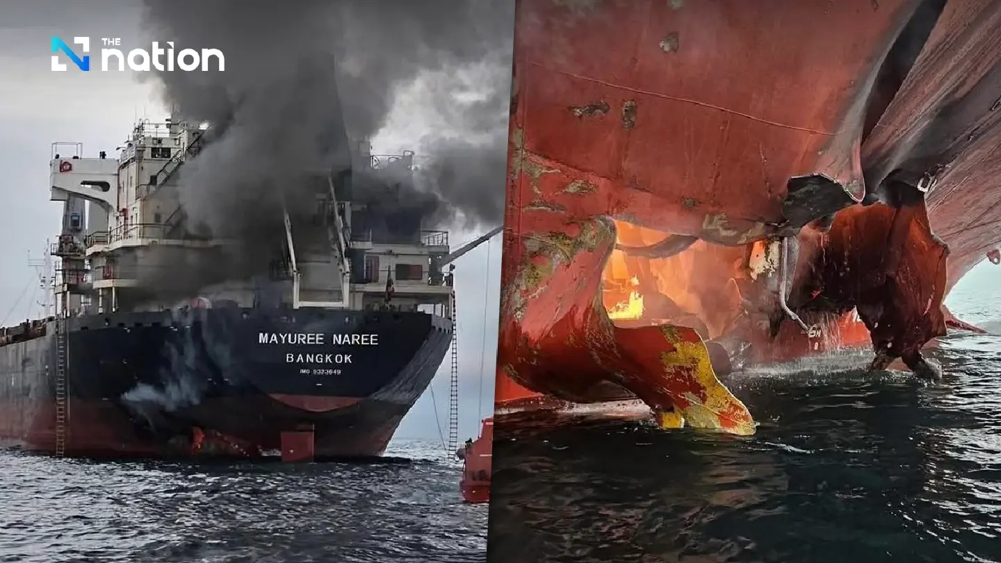 Three cargo vessels hit in Strait of Hormuz, Thai ship suffers worst damage