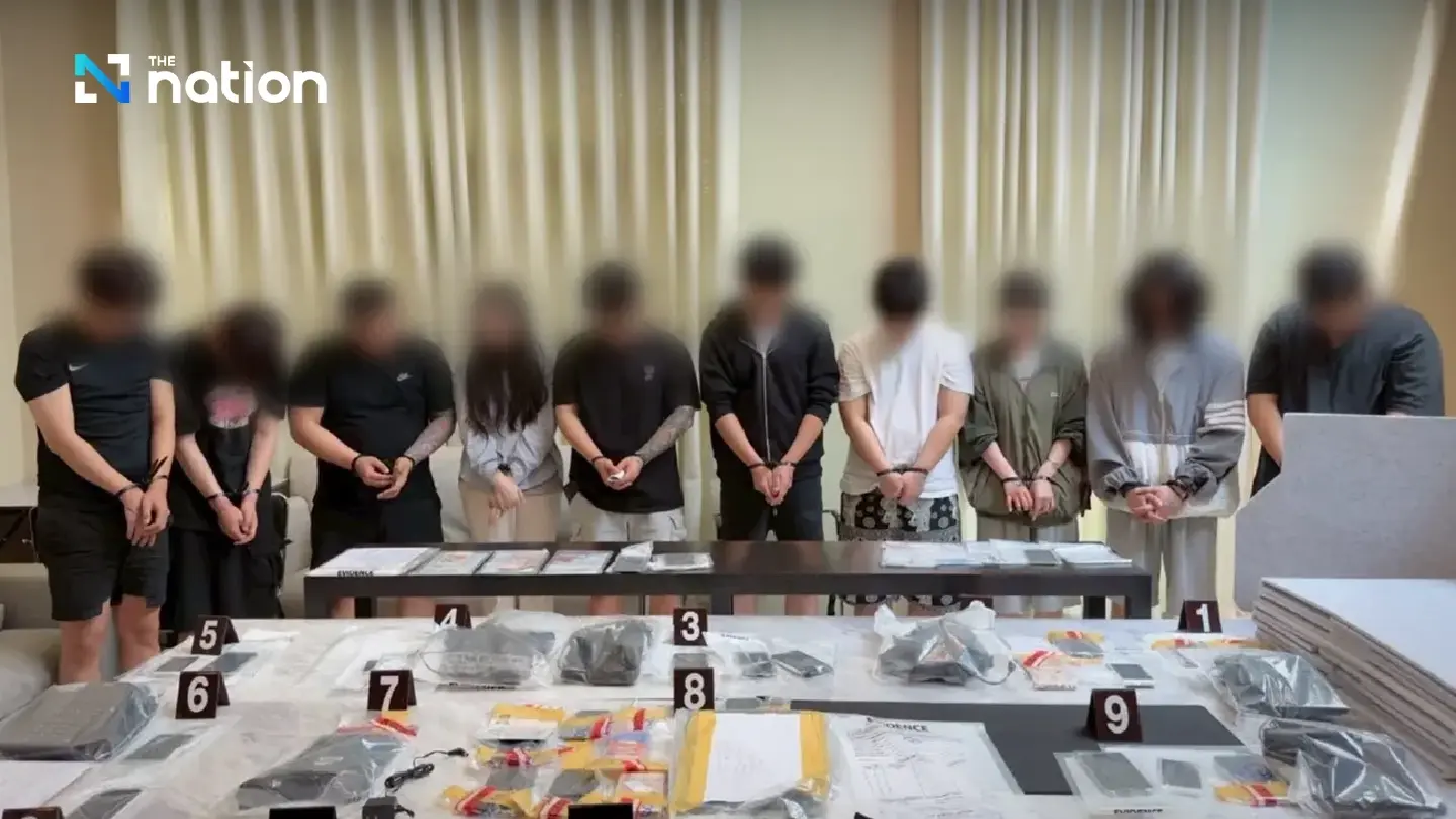CIB raids call centre base in Ram Inthra, arrests 11 South Koreans at luxury house CIB raids call centre base in Ram Inthra, arrests 11 South Koreans at luxury house