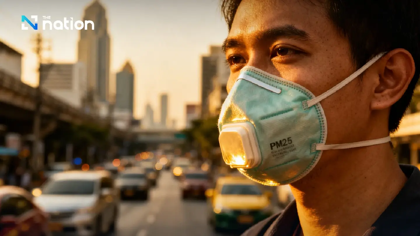 Bangkok hit by PM2.5 spike and dangerous heat index; public urged to avoid outdoor activity