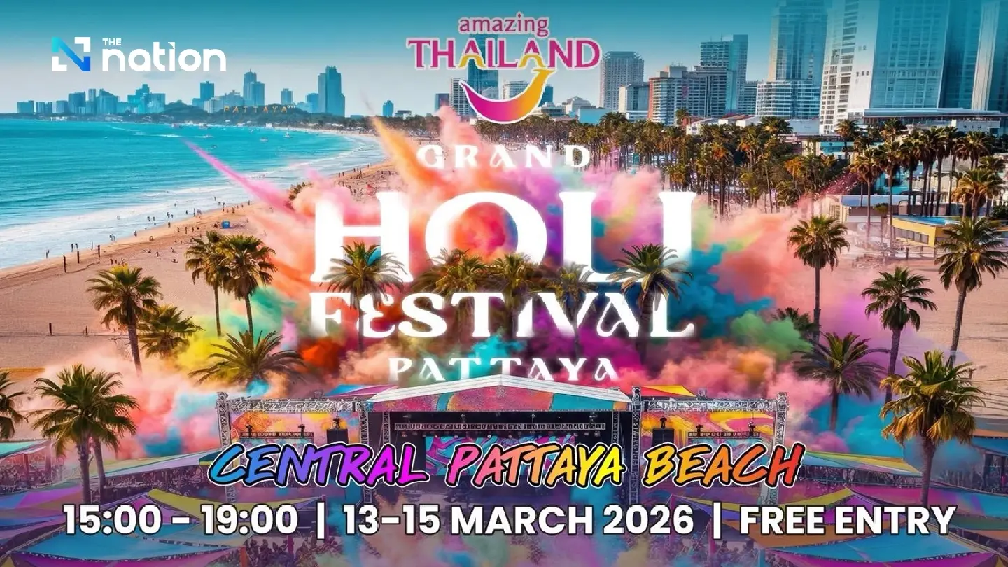 Paint the Beach: Holi Festival Pattaya 2026 Brings Explosive Colour to the Coast