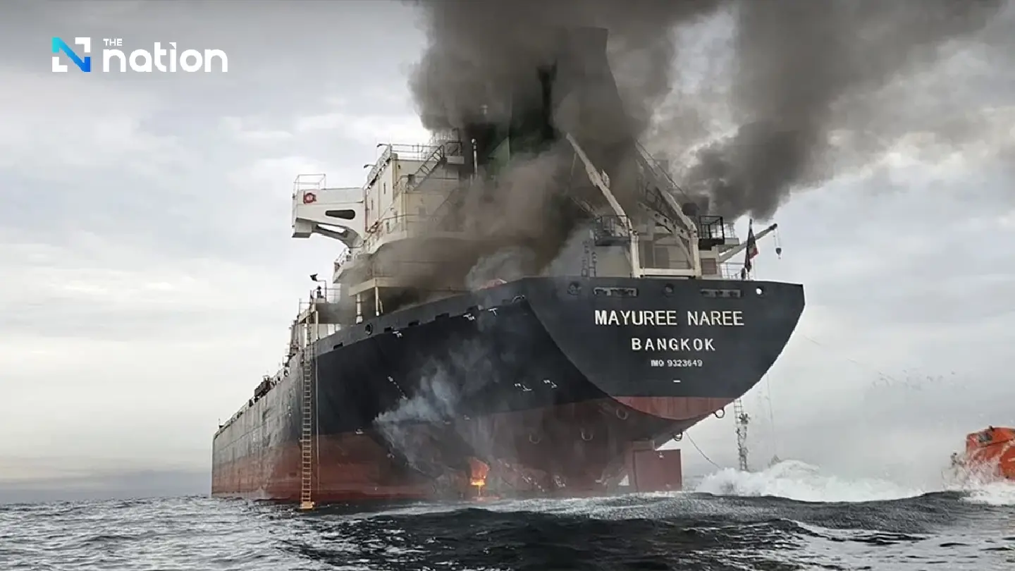 PM orders urgent search for 3 missing Thai crew after Iranian attack on vessel