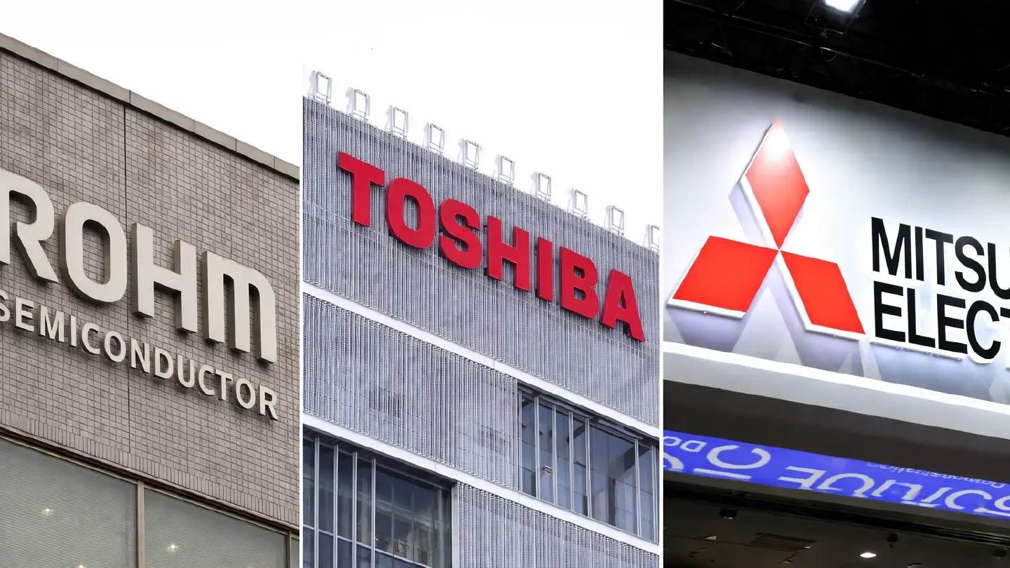 Rohm, Toshiba, Mitsubishi Electric eye power chip integration