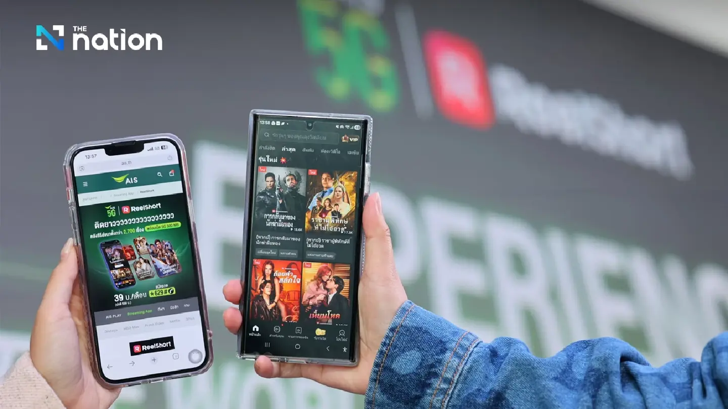 AIS Partners with ReelShort to Bring Thailand's Largest Vertical Drama Library — from Just THB 39 a Month
