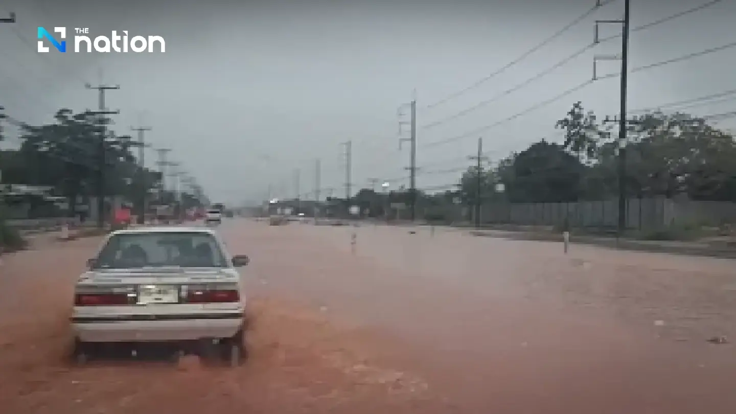 Rayong hit by flooding after storm warning for East