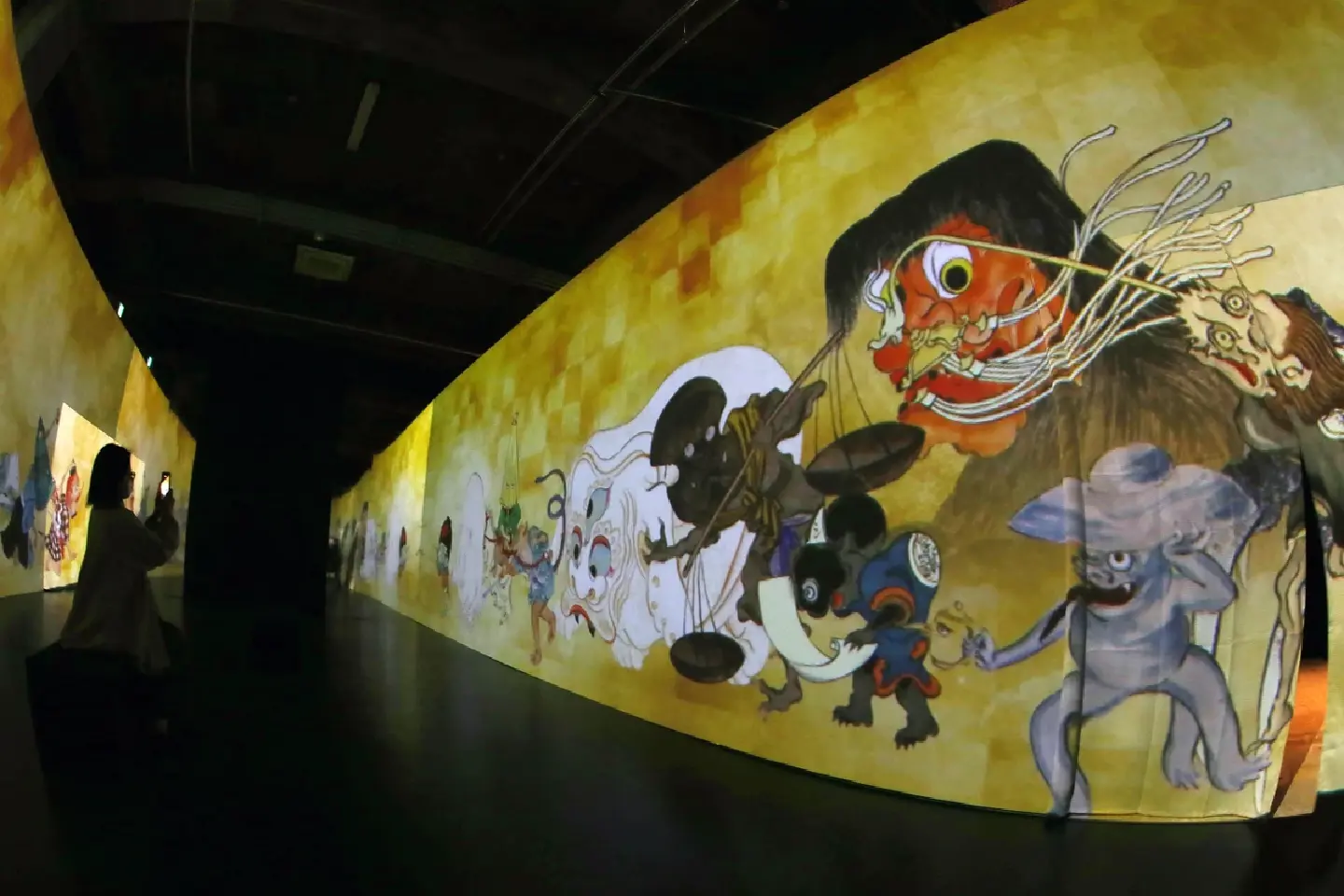 Tokyo yokai immersive exhibition brings old legends alive Tokyo yokai immersive exhibition brings old legends alive