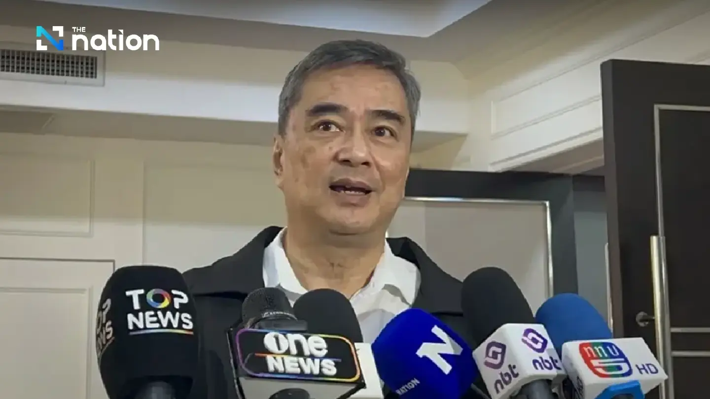 Abhisit says scrapping MOU 44 should pose no problem, urges close watch on Cambodia