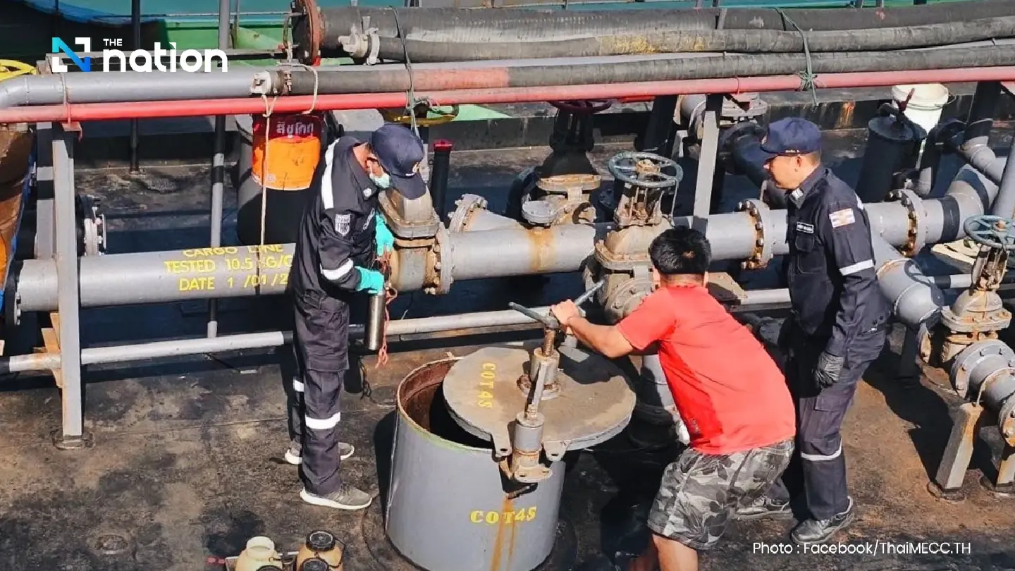 Surat Thani oil probe exposes three suspected leakage routes Surat Thani oil probe exposes three suspected leakage routes