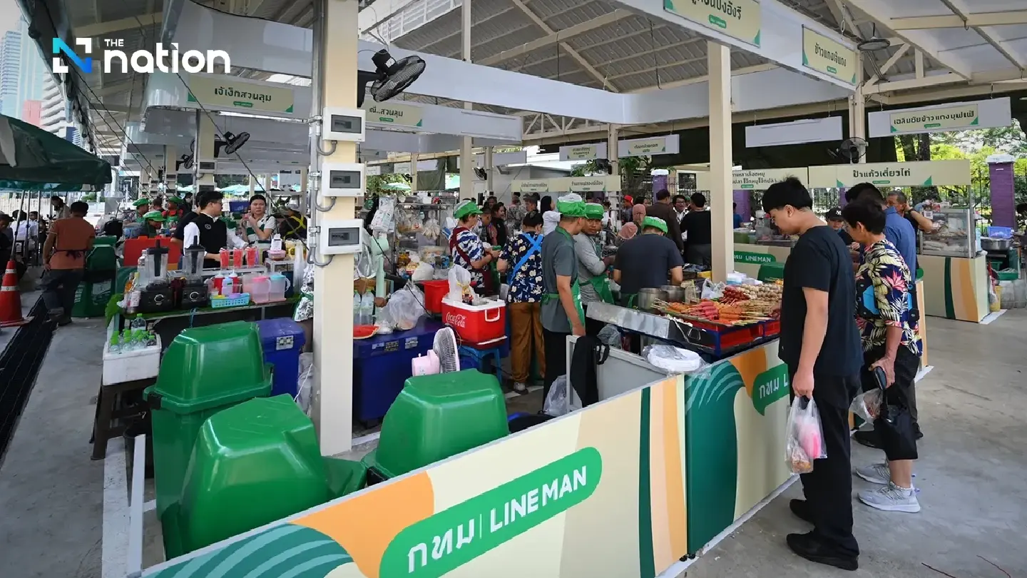 Bangkok soft-opens Hawker Centre Suan Lumphini with LINE MAN