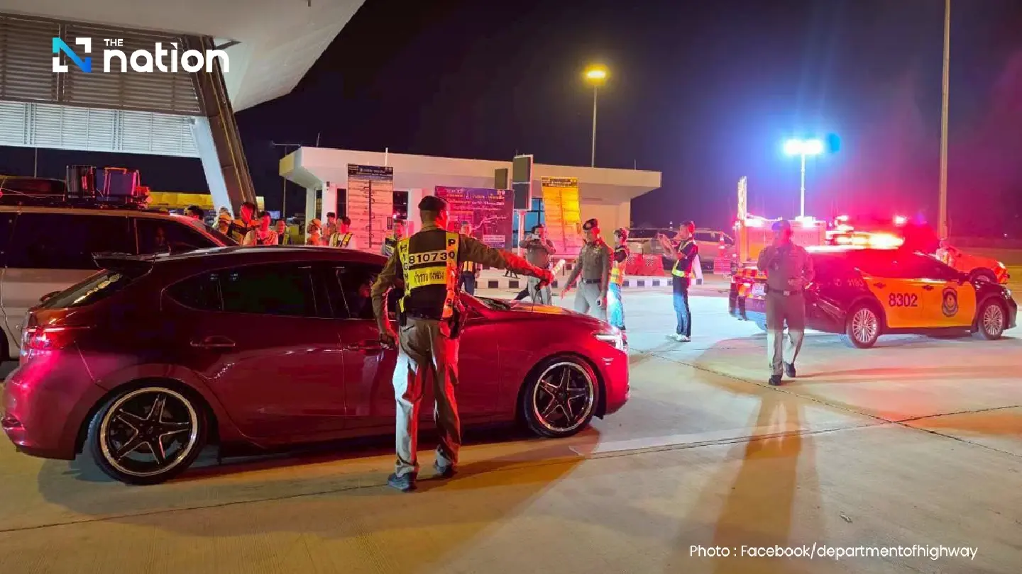 Thai police charge 2,617 drink drivers as Songkran holiday starts