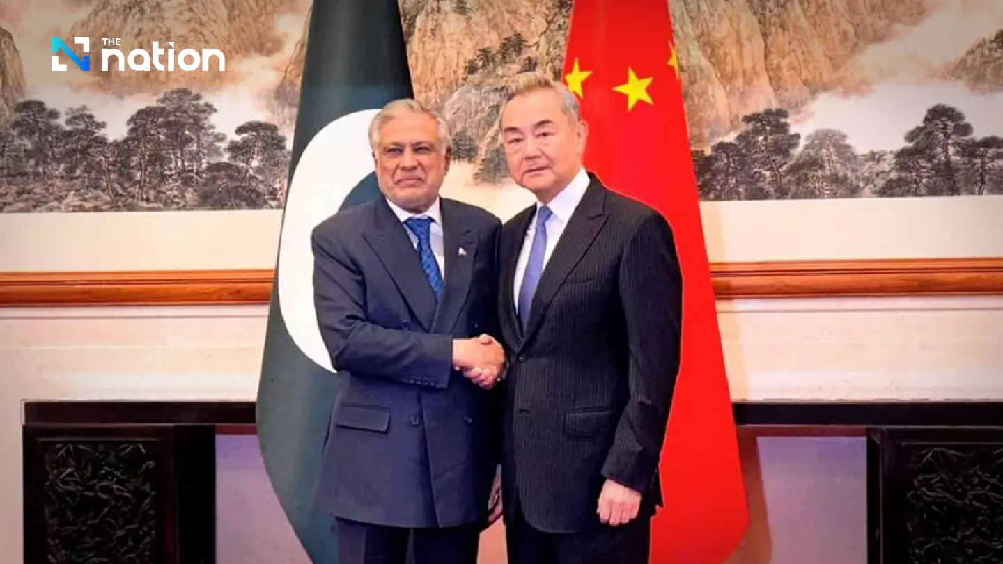 China, Pakistan joint statement calls for Iran truce, Hormuz reopen