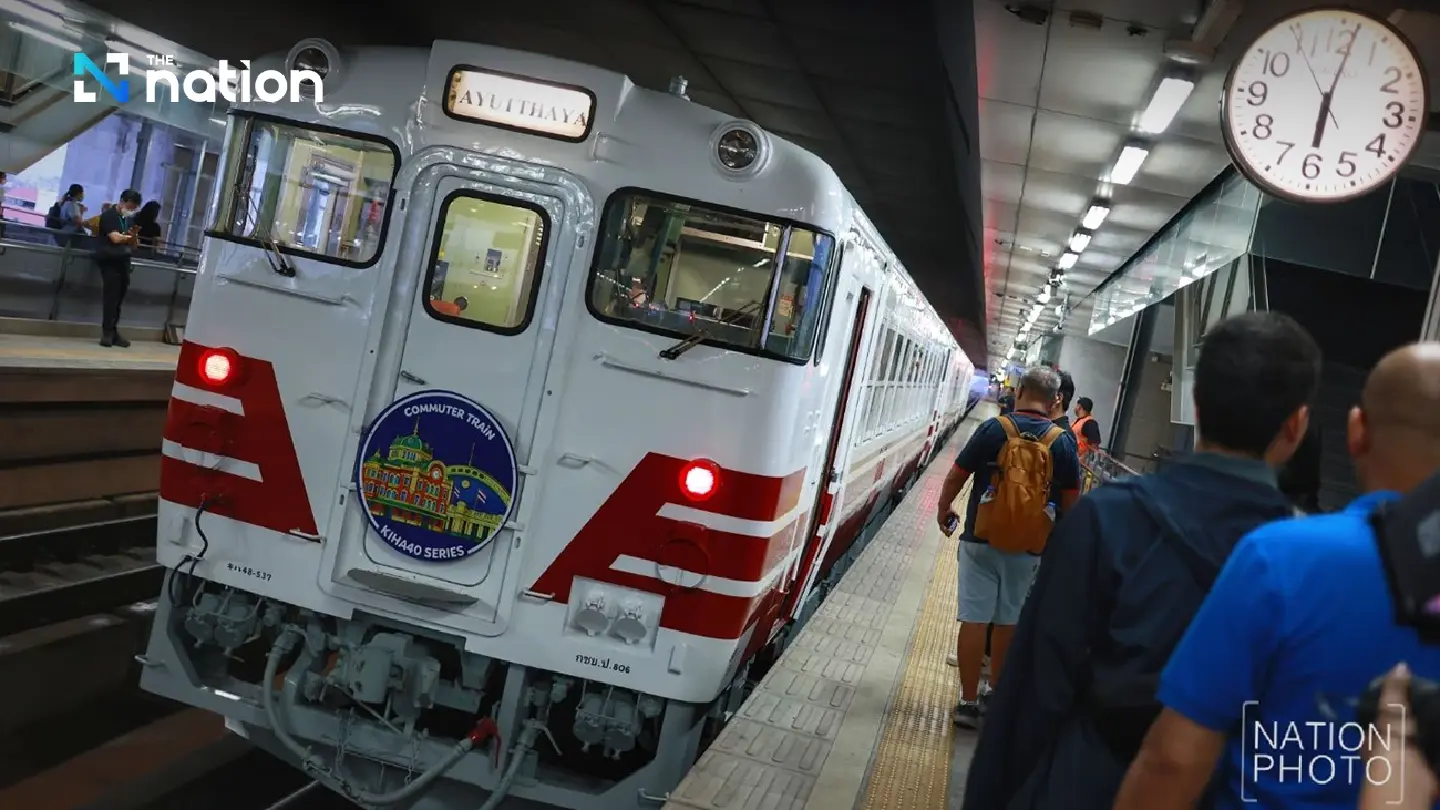 A touch of Japan rolls into the Ayutthaya commute