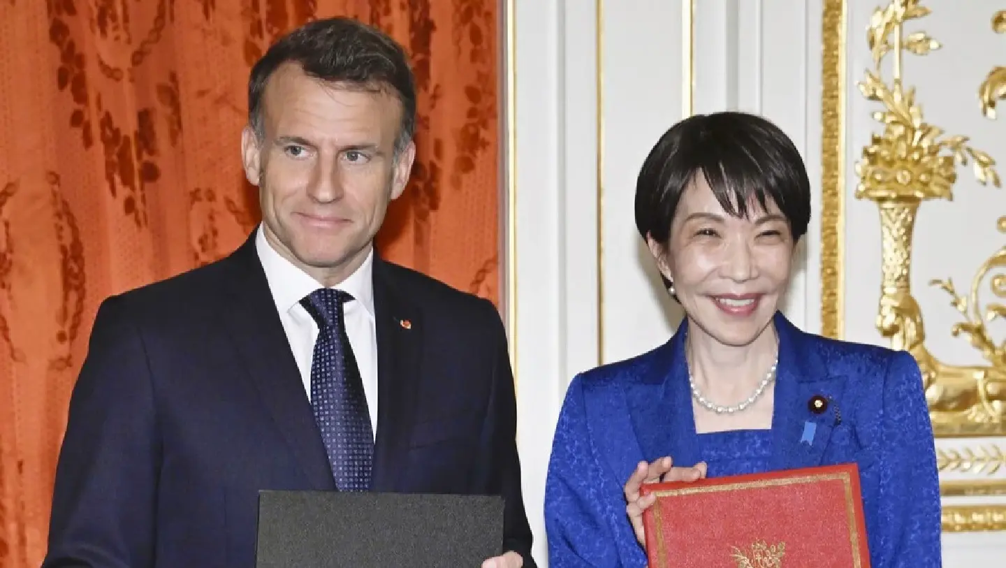 Takaichi, Macron affirm cooperation to calm Middle East situation Takaichi, Macron affirm cooperation to calm Middle East situation