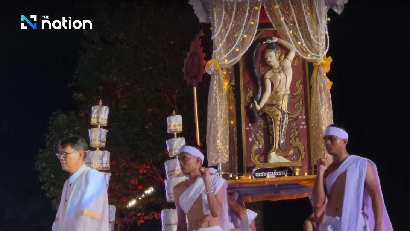 Ancient Nang Dan rite keeps Nakhon Si Thammarat’s Songkran spirit alive