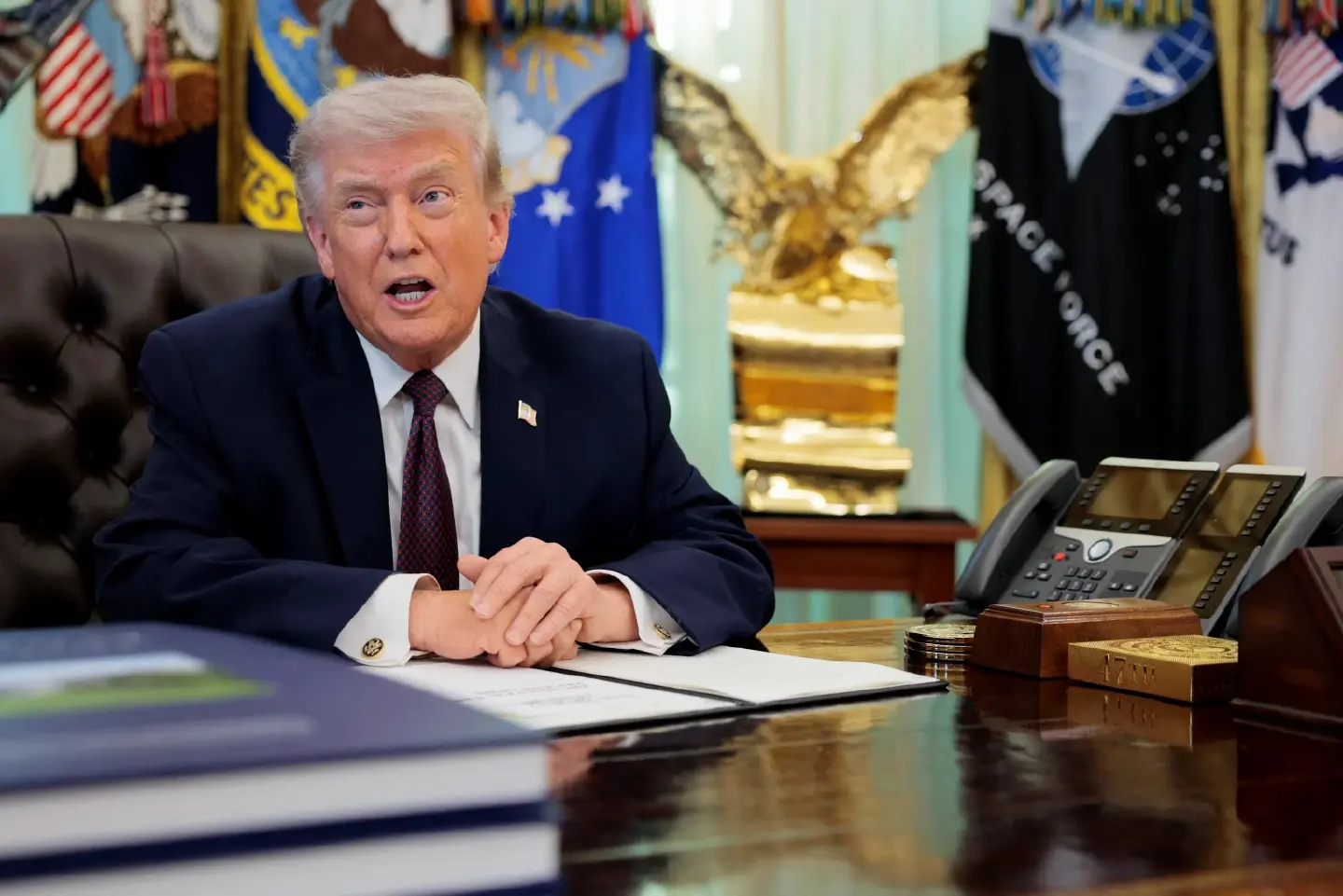Trump says US may end attacks on Iran within two to three weeks Trump says US may end attacks on Iran within two to three weeks