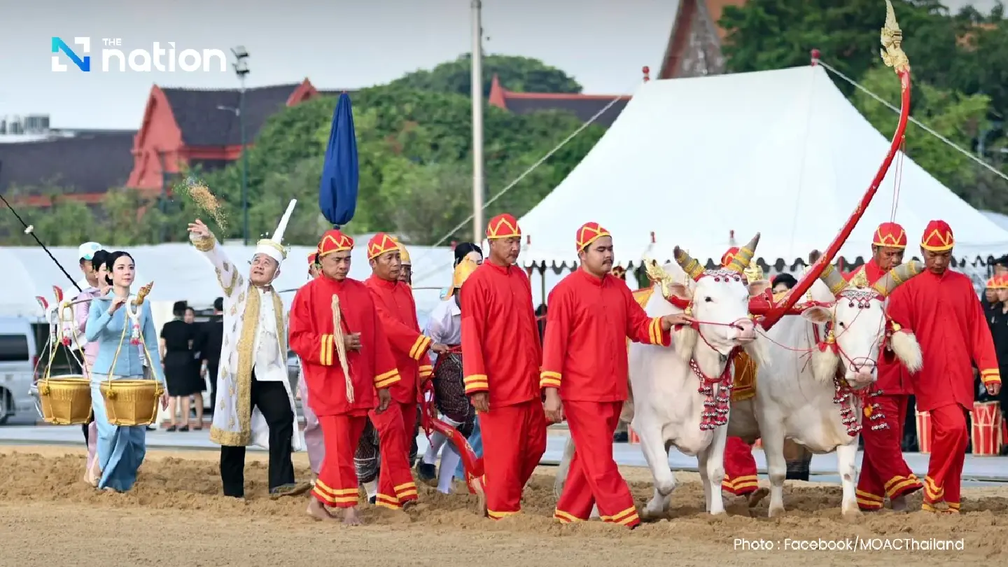 Agriculture Ministry holds first rehearsal for 2026 Royal Ploughing Ceremony at Sanam Luang