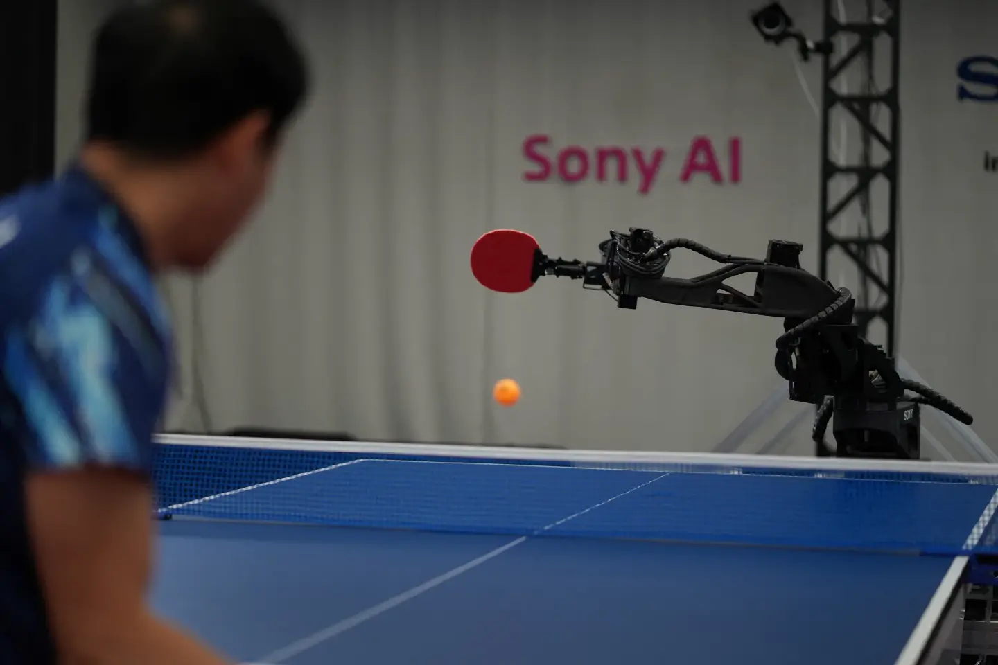Sony's Ace robot takes AI table tennis into expert ranks in Tokyo