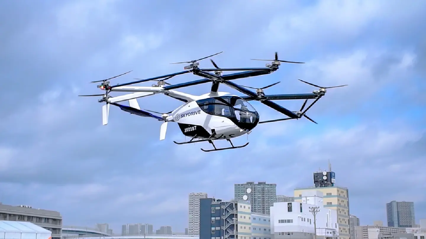 SkyDrive flying car edges closer to real-world service in Japan