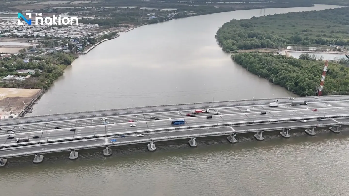 New Bang Pakong River bridge opens to ease Bangkok-bound traffic and support EEC growth