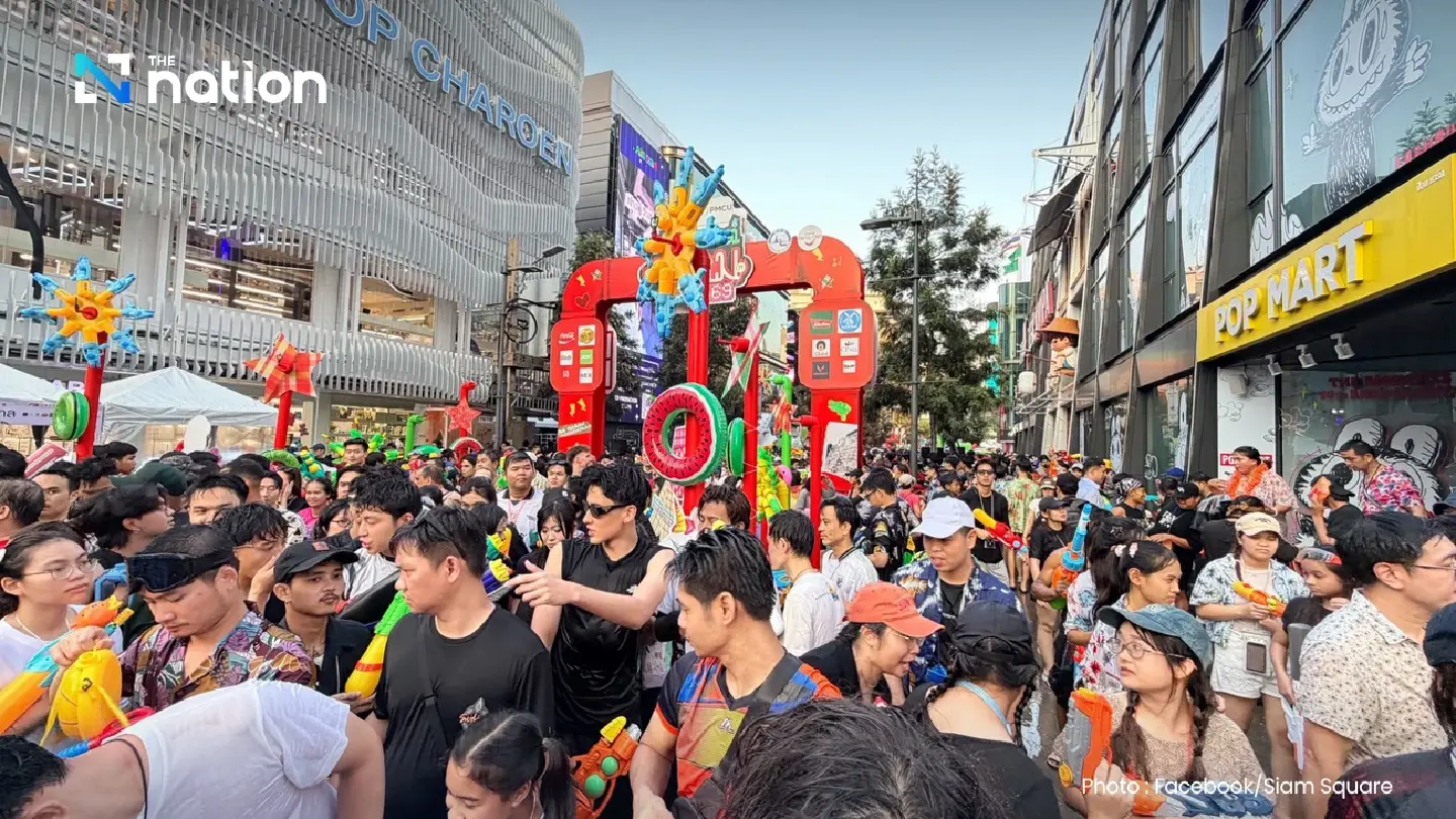 Bangkok Songkran crowds near 5 million, with Siam Square topping 1.5 million Bangkok Songkran crowds near 5 million, with Siam Square topping 1.5 million