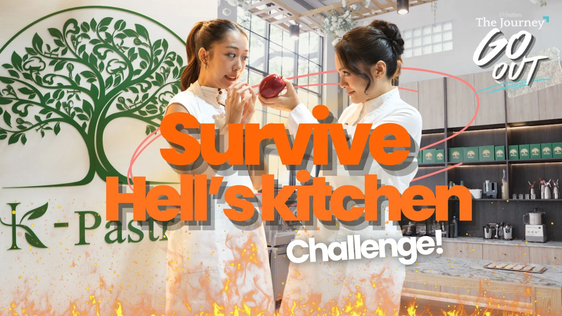 The Scariest Apple Tart Challenge! Surviving Hell's Kitchen Thailand