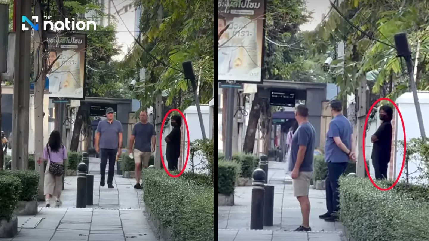 Two foreign men praised for stepping in to protect girl on Sathorn Two foreign men praised for stepping in to protect girl on Sathorn