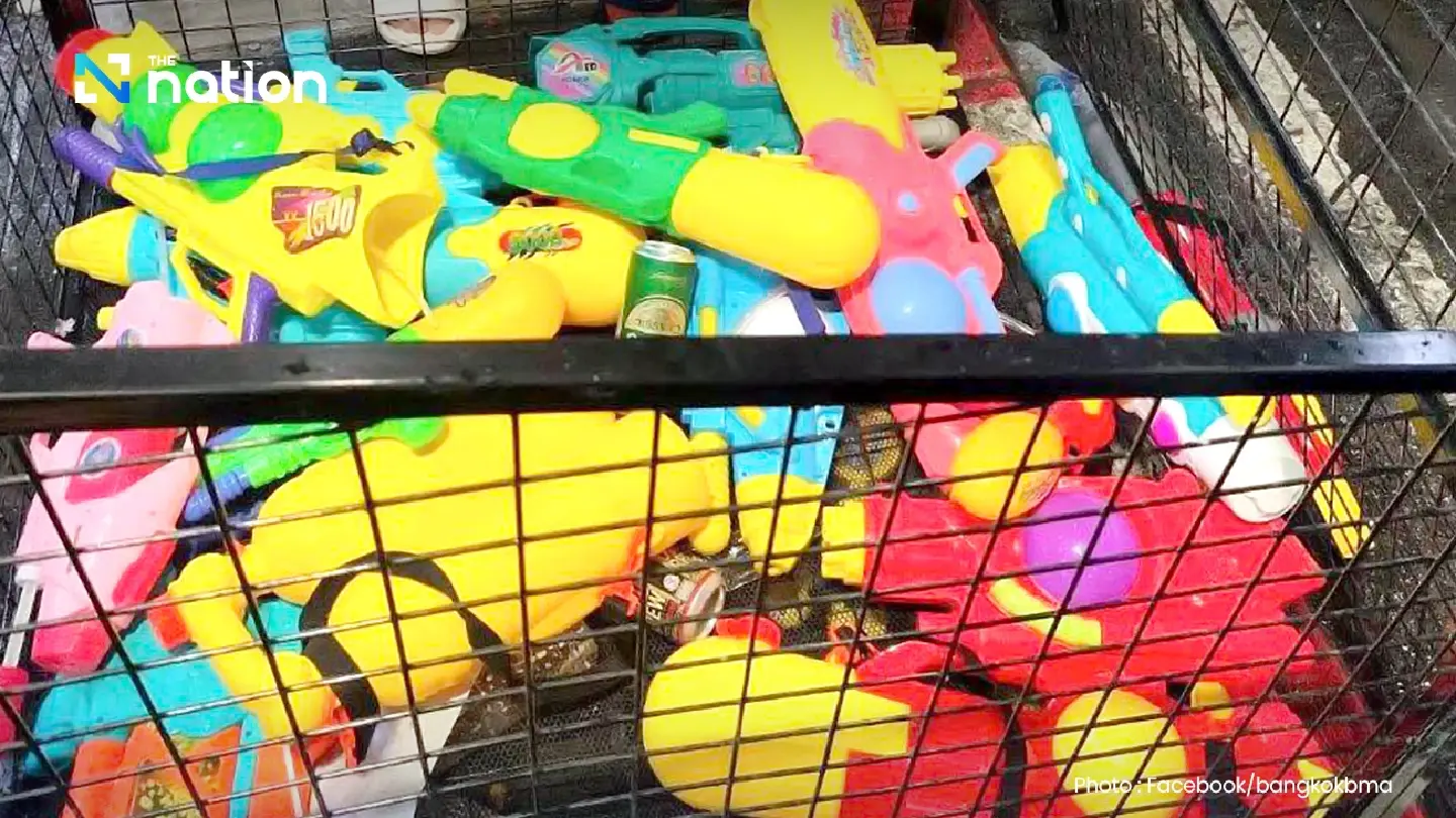 Bangkok extends Songkran water gun recycling as crowds top 3 million Bangkok extends Songkran water gun recycling as crowds top 3 million