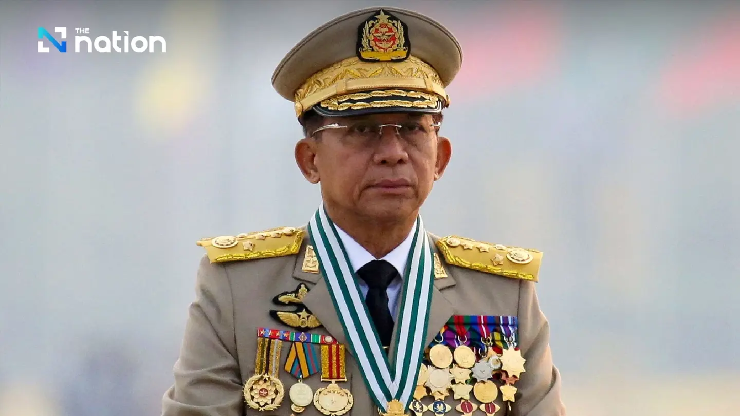 Myanmar’s coup leader Min Aung Hlaing elected president by pro-military parliament Myanmar’s coup leader Min Aung Hlaing elected president by pro-military parliament