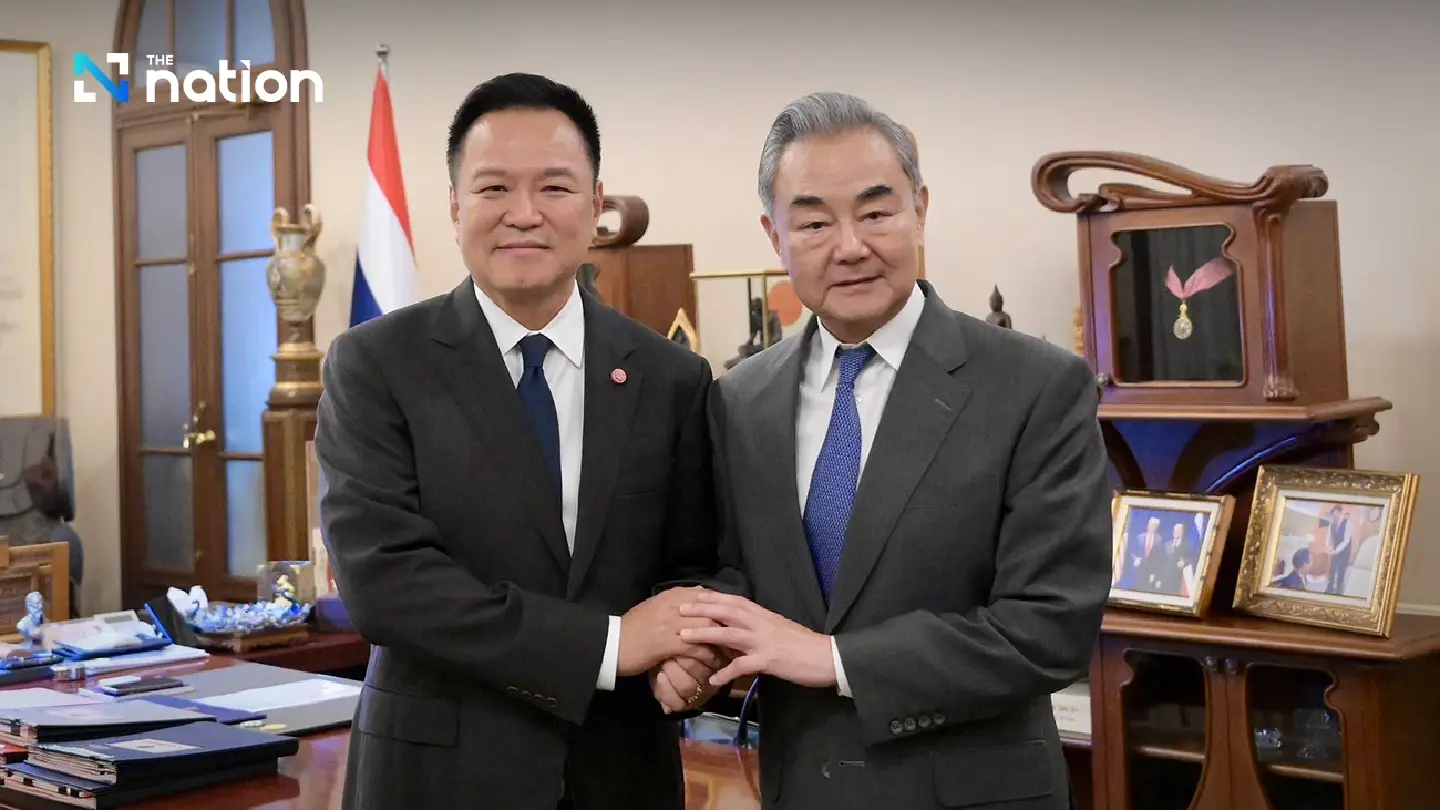 PM Anutin welcomes Wang Yi for Thai-China strategic partnership talks
