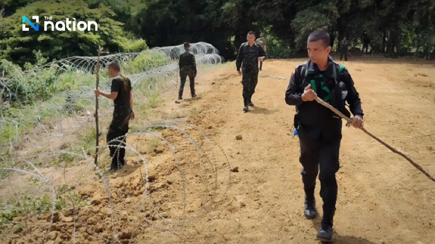 Fence project under way — Thailand moves to secure vulnerable crossings