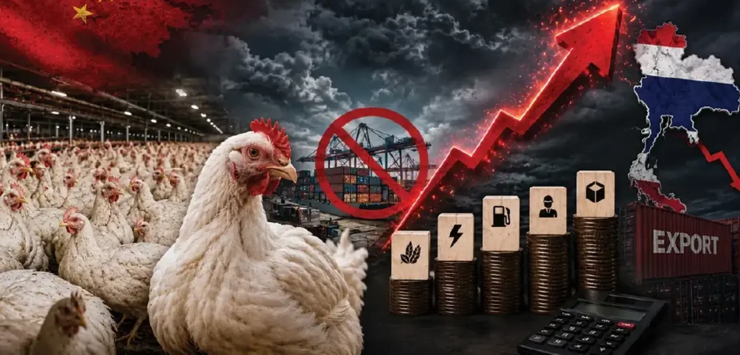 Thai poultry exports face crisis over China ban and conflicts Thai poultry exports face crisis over China ban and conflicts