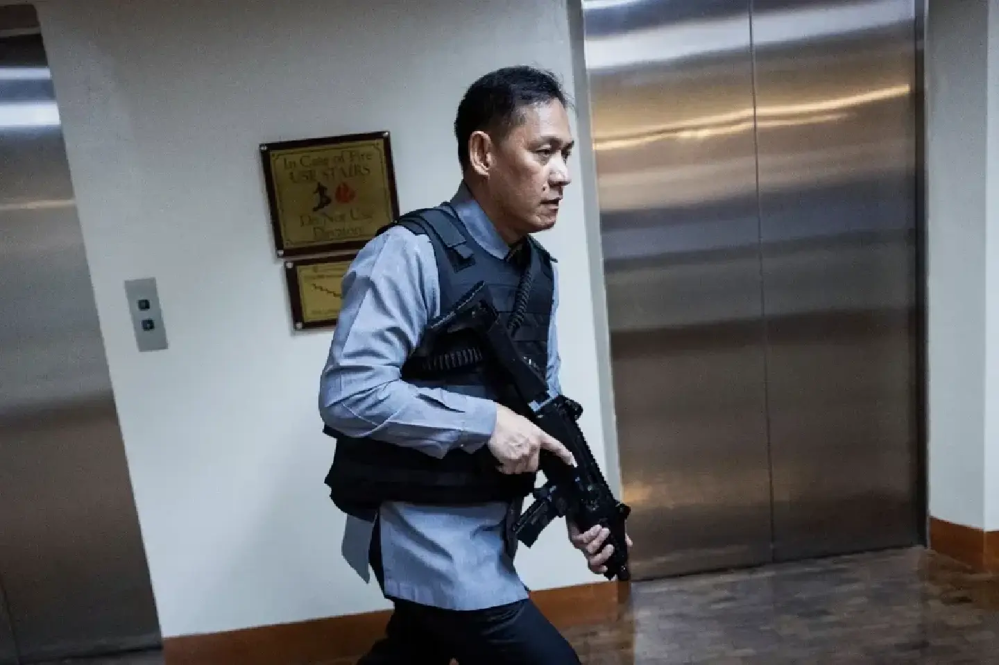 Gunfire reported inside Philippine Senate amid hunt for ICC-wanted senator