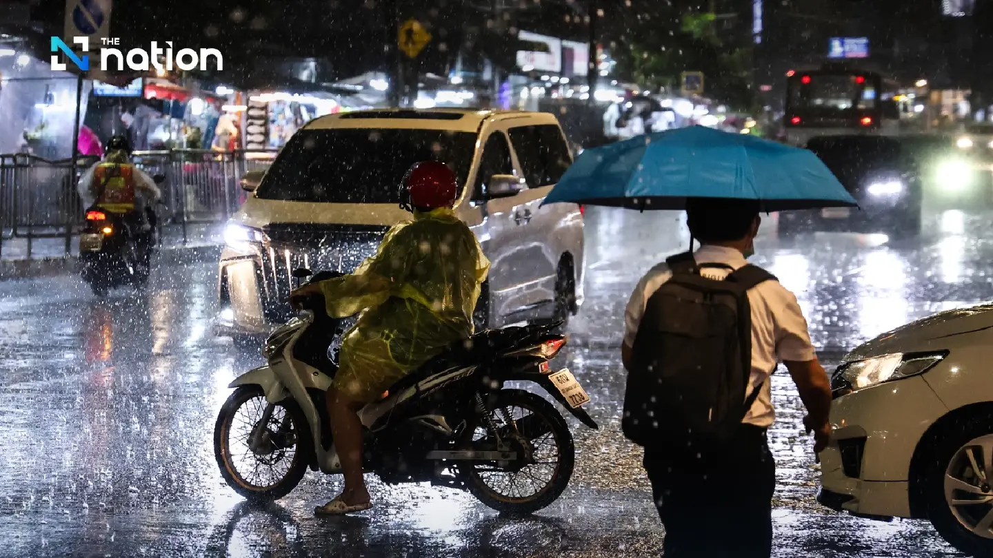 Heavy rain to hit South as monsoon strengthens over Thailand