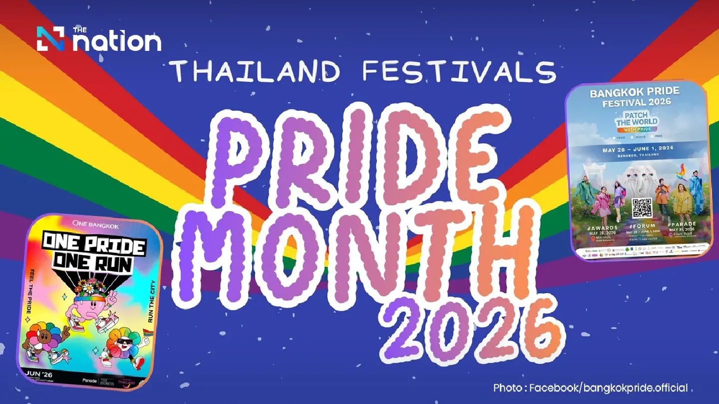 Pride month map: Events across Thailand in June Pride month map: Events across Thailand in June
