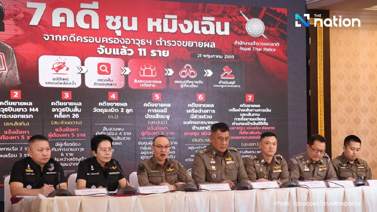 Police expand case against Chinese arms suspect to seven probes, arrest 11 people Police expand case against Chinese arms suspect to seven probes, arrest 11 people