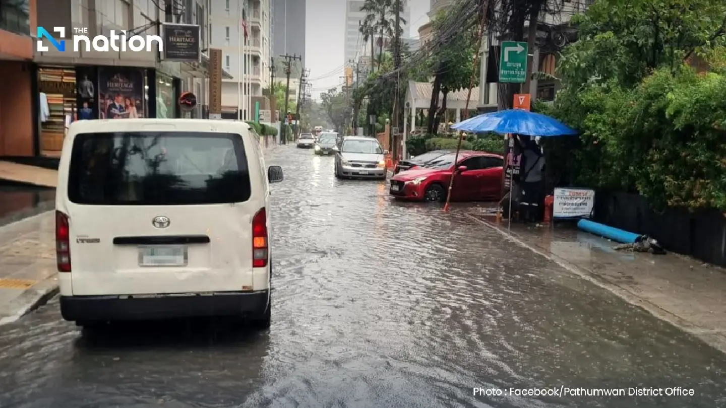 Heavy rain affects Bangkok as Pathumwan sees heaviest rainfall Heavy rain affects Bangkok as Pathumwan sees heaviest rainfall