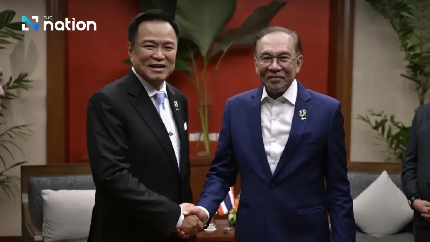 Anutin plans Malaysia visit after talks with Anwar at Asean Summit