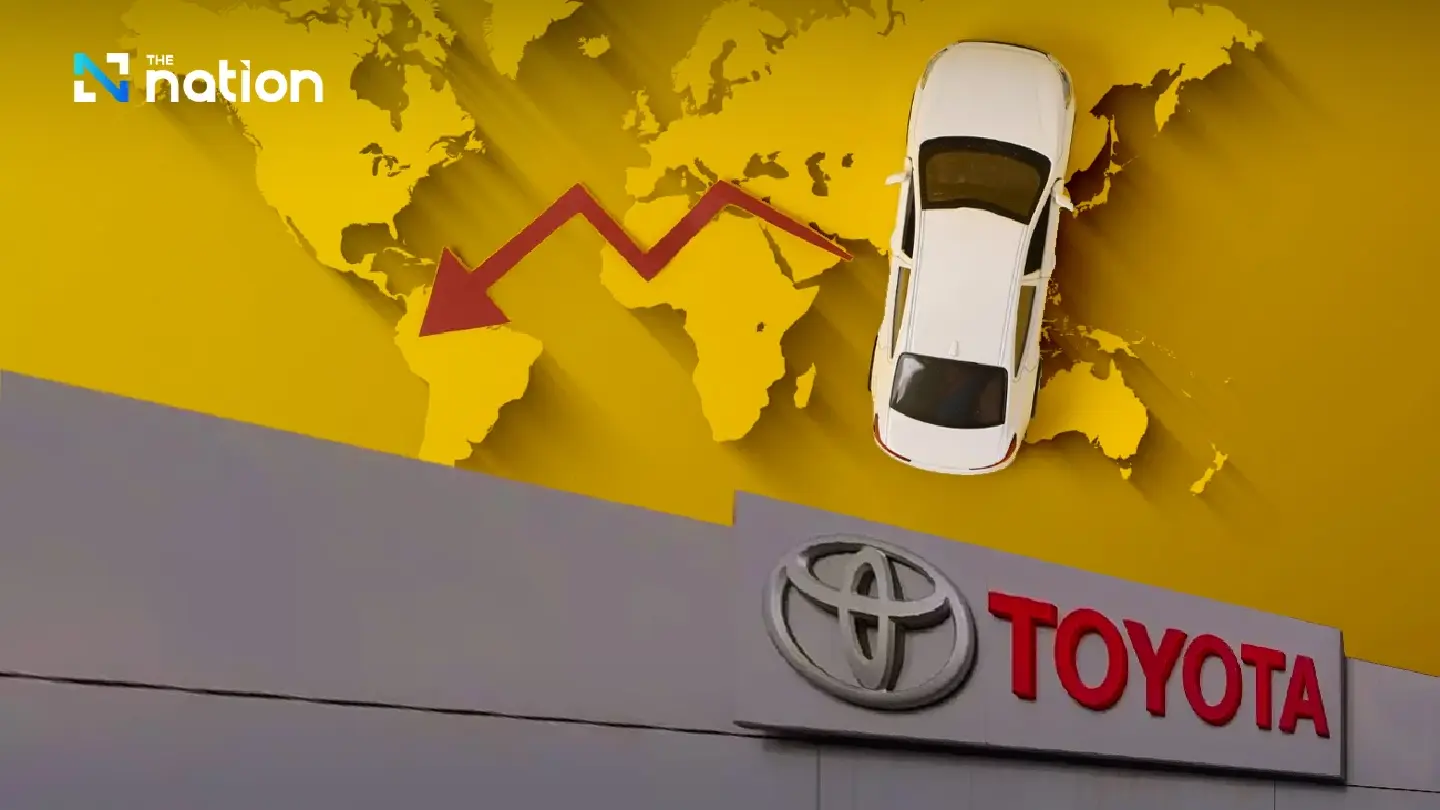 Toyota sales fall again as Middle East, China drag demand Toyota sales fall again as Middle East, China drag demand