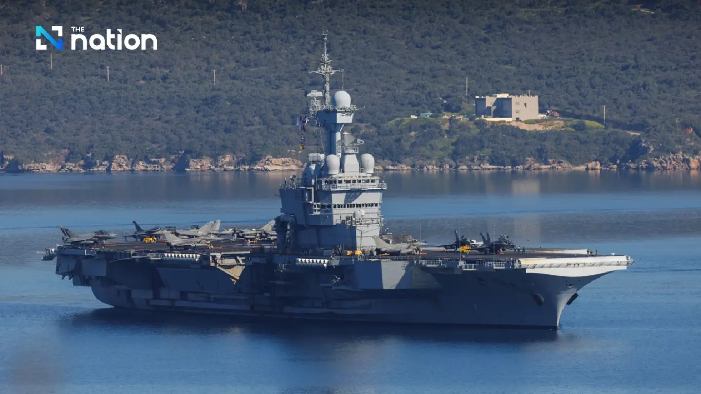 France sends carrier group to Red Sea as Hormuz mission takes shape France sends carrier group to Red Sea as Hormuz mission takes shape