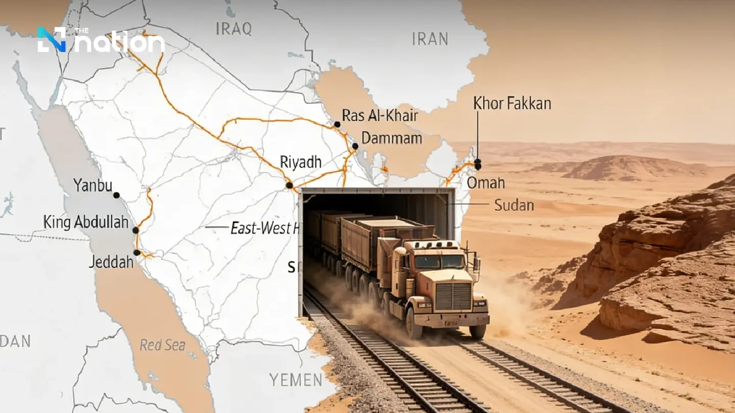 From sea to sand — Gulf logistics miracle keeps trade moving