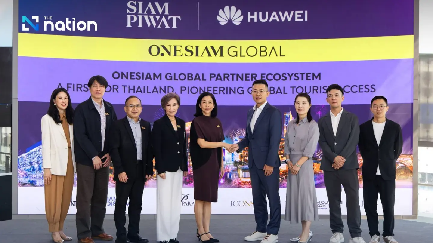 Siam Piwat and Huawei forge global partnership to advance travel tech and expand global tourist base, integrating first-of-its-kind wearable tech into their ecosystem