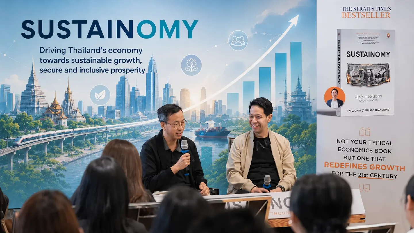 "Sustainomy": Thailand urged to redesign growth model around sustainability "Sustainomy": Thailand urged to redesign growth model around sustainability